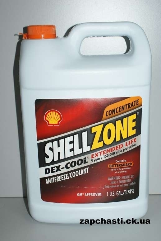 Антифриз Shell Shellzone Antifreeze красный концентрат 3,785л