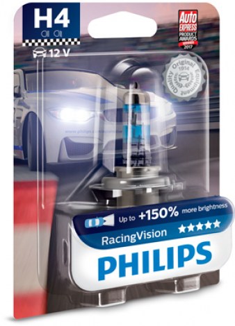 Лампа H4 PHILIPS RacingVision