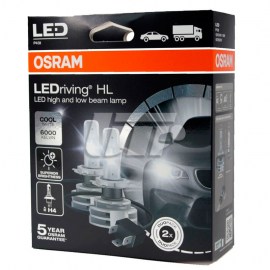Лампа H4 Osram LEDriving HL Gen2 6000K (2шт)