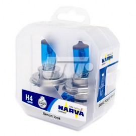 Лампа H4 NARVA Range Power White 100/90W