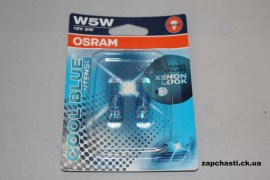 Лампа W5W OSRAM COOL BLUE INTENSE 2шт