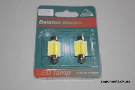 Лампа LED T10x36 освещения салона BALATON BL 140