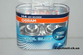 Лампа OSRAM COOL BLUE 12V 60/55W H4 (2шт)