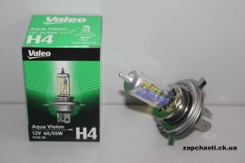 Лампа VALEO Aqua Vision 12V 60/55W H4