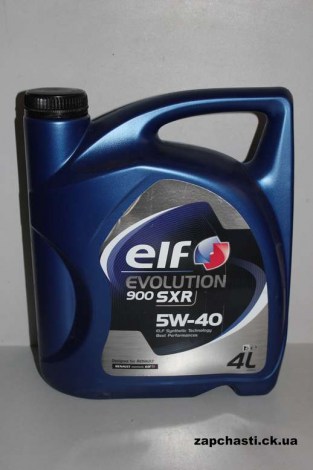 Масло ELF Evolution 900 SXR 5W-40 4л