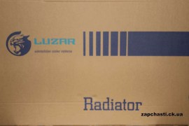 Радиатор Авео T200, T250 480мм LUZAR