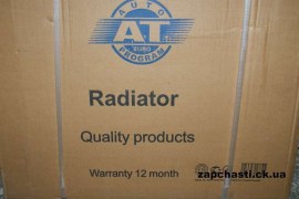 Радиатор Авео T200, T250 480 мм AT