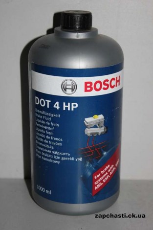 Тормозная жидкость BOSCH HP 1л
