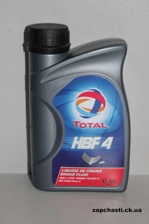 Тормозная жидкость TOTAL HBF 4 0.5л