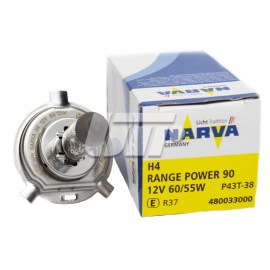 Лампа H4 NARVA Range Power 90+