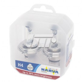 Лампа H4 NARVA Range Power 90+ (2шт.)
