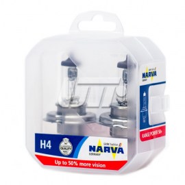 Лампа H4 NARVA Range Power 50+ (2шт.)