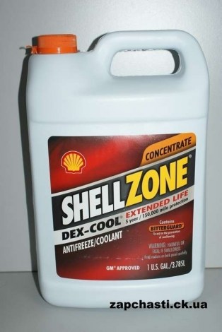 Антифриз Shell Shellzone Antifreeze красный концентрат 3,785л