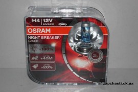 Лампа H4 NIGHT BREAKER LASER +130% (2шт)