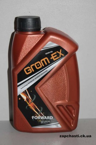 Масло трансмиссионное GROM-EX 80w85 GL-4 1л