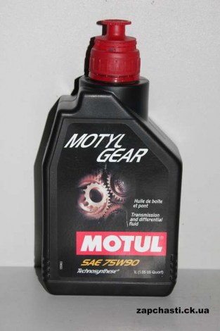 Масло трансмиссионное MOTUL Motylgear 75W-90 1л