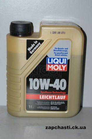 Масло LIQUI MOLY 10w-40 Leichtlauf 1л