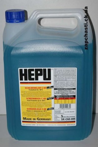Омыватель стекла HEPU (-60C) 5л