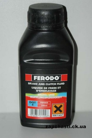 Тормозная жидкость FERODO FBX025 0.25л