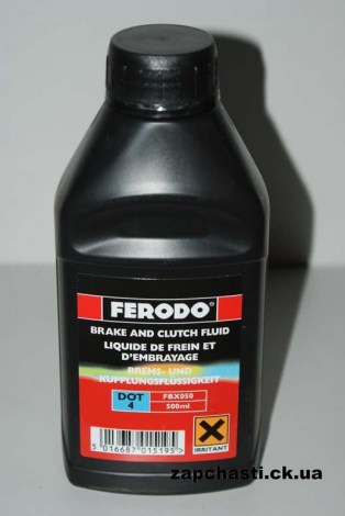 Тормозная жидкость FERODO FBX050 0.5л