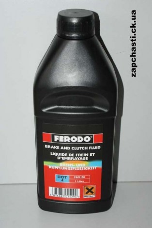 Тормозная жидкость FERODO FBX100 1л