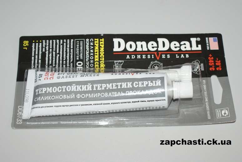 Термостойкий серый силиконовый формирователь прокладок Done Deal